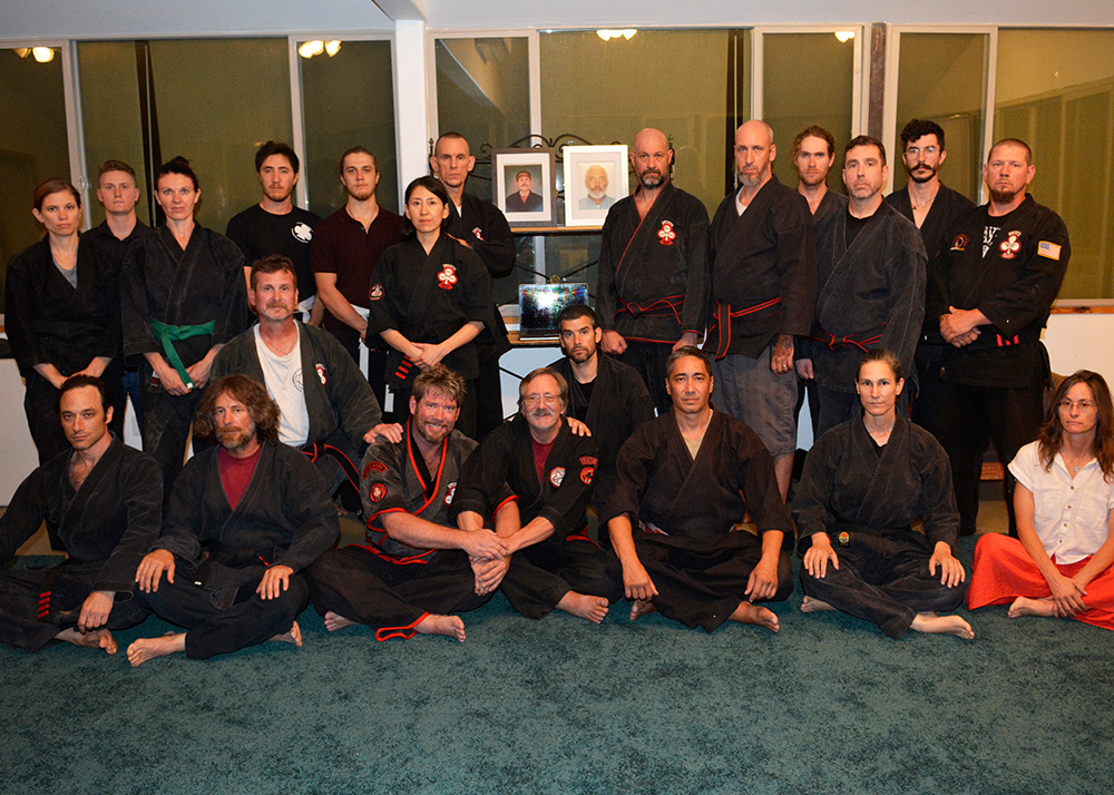 group photo of tang shou tao blackbelts