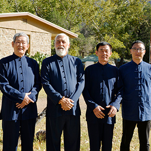 Vince Black, Liu Shuhang, his son Jack, and Li Cang